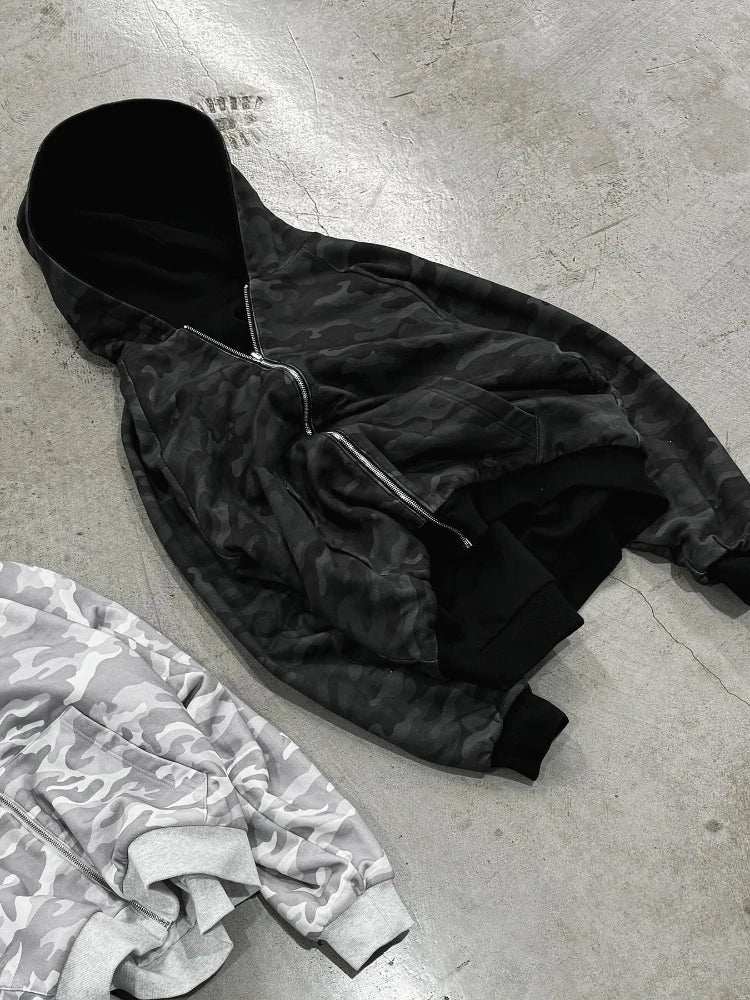 Fade Camo Hoodie - Planet Missy