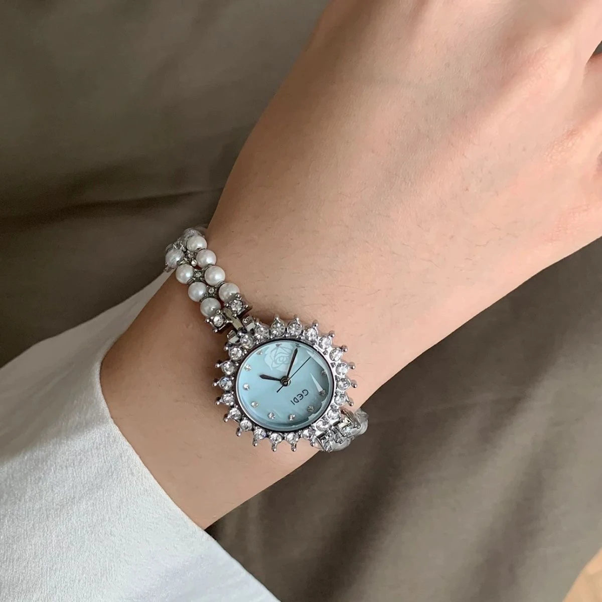 Bangle Diamond Watch