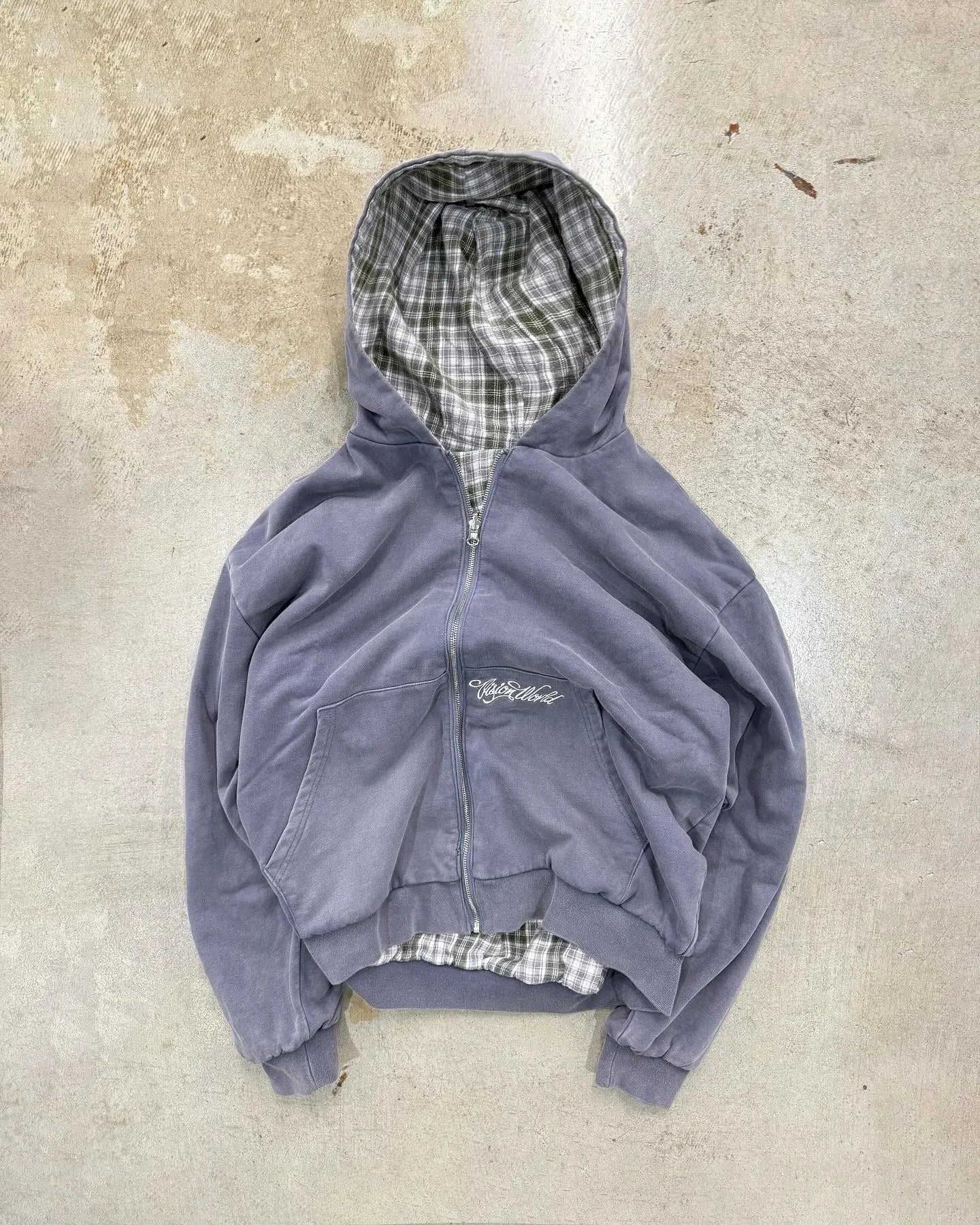 Double Zip Up Sweatshirt - Planet Missy