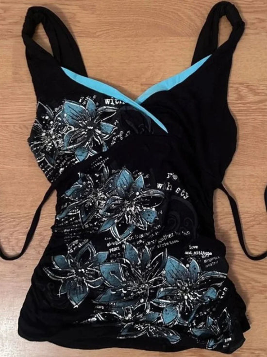 Retro Backless Top