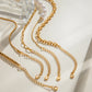 Stainless Steel Pearl Snake Chain Bracelet