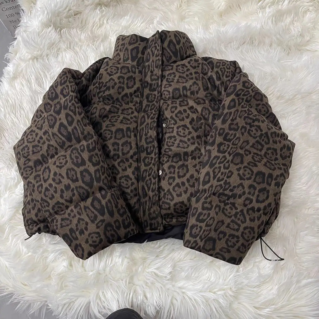 Leopard Print Coat