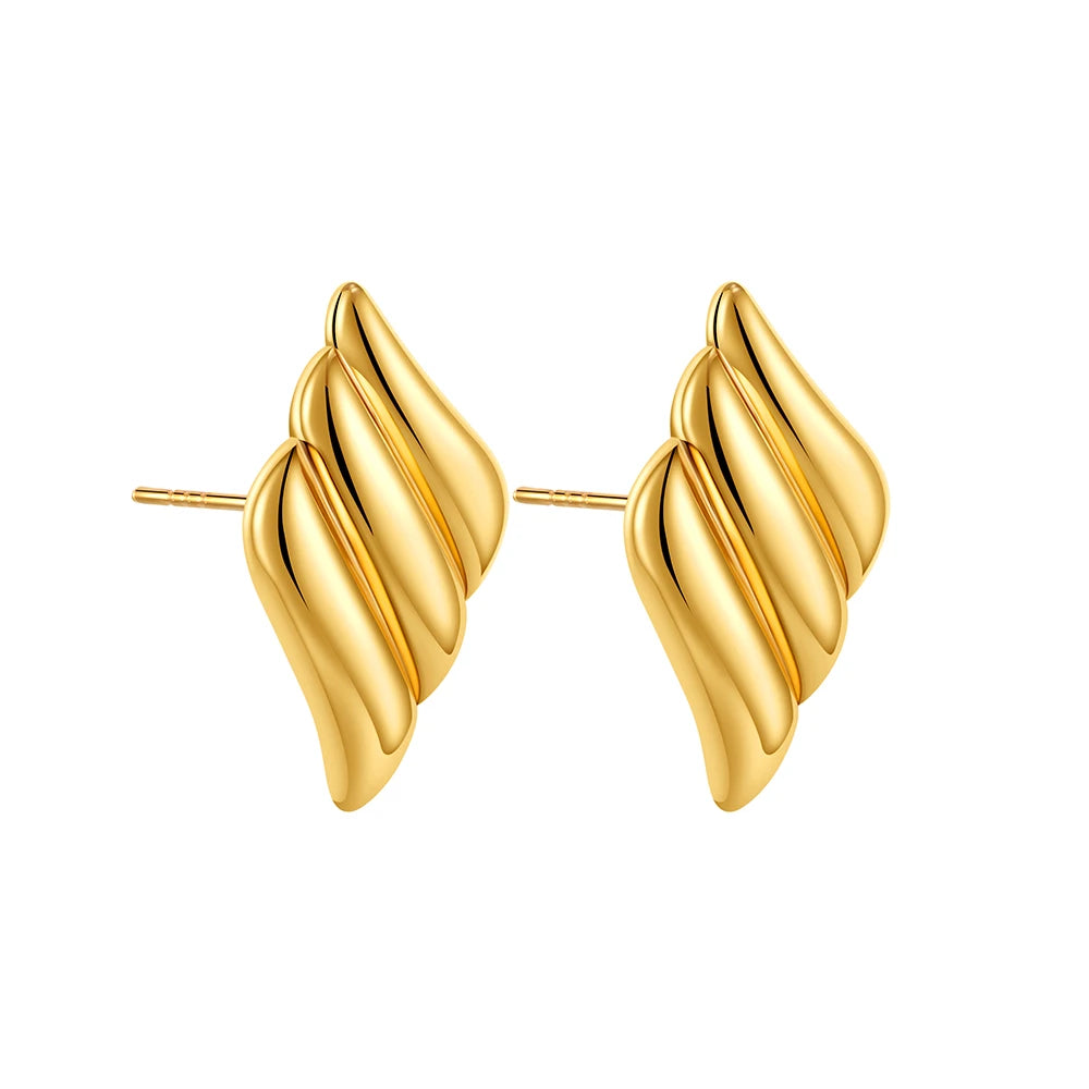Gold Plated Stainless Earrings