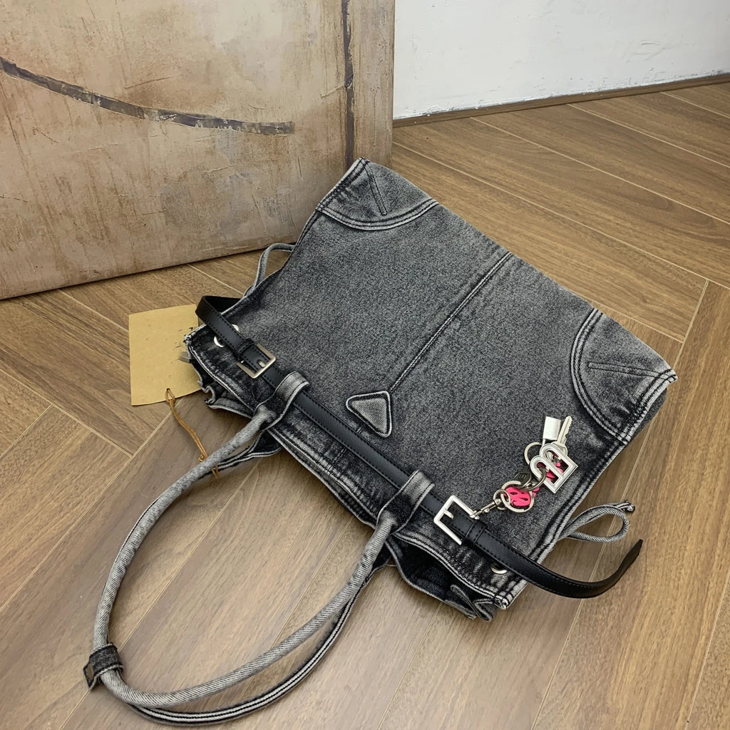 Denim Tote Bag