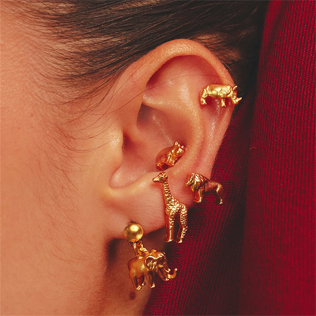 Animal earrings
