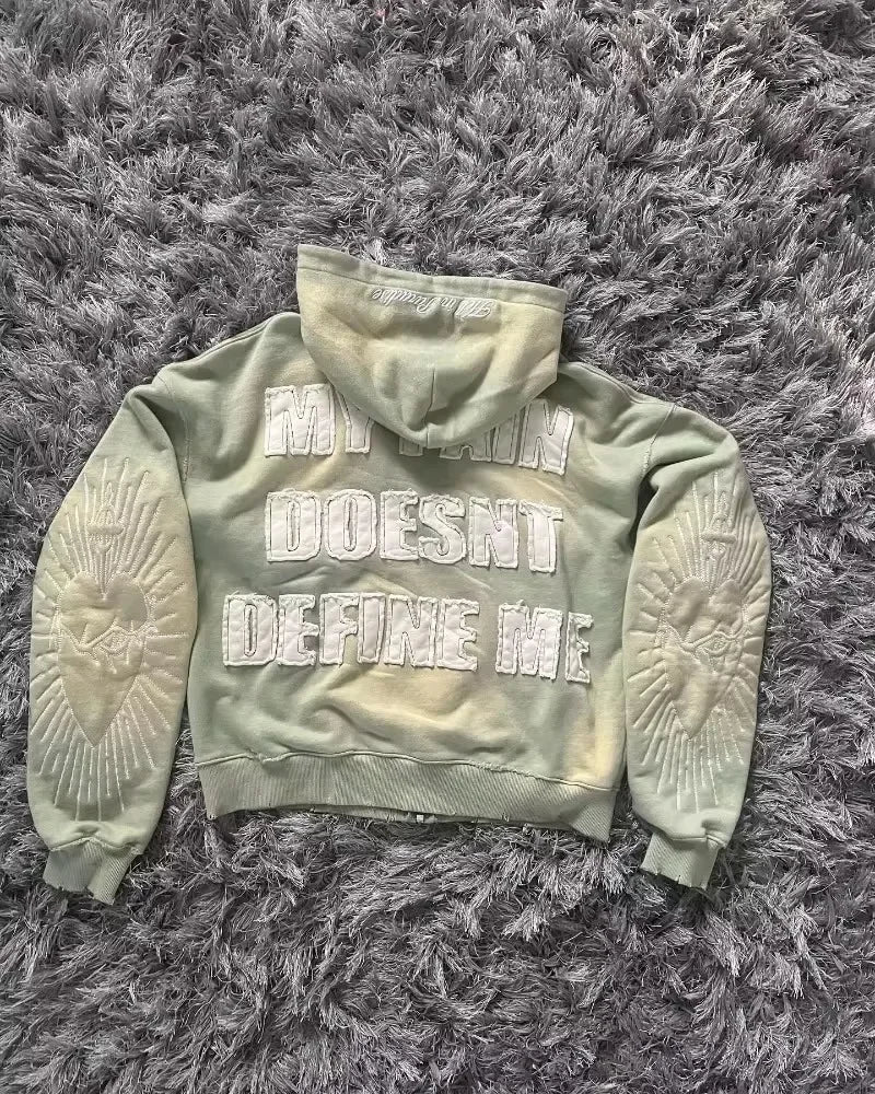 Embroidered Define Sweater