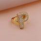 Chunky Letter Rings
