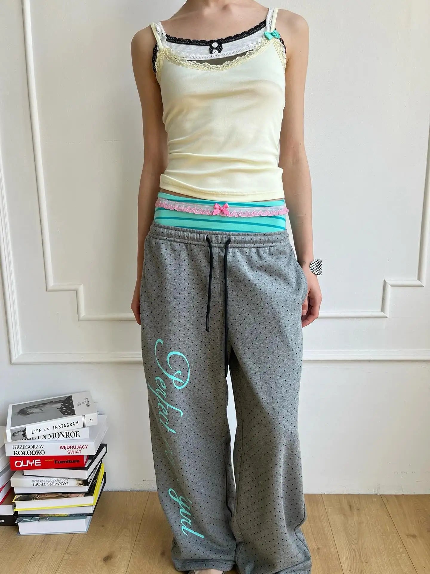 Lace Sweatpants