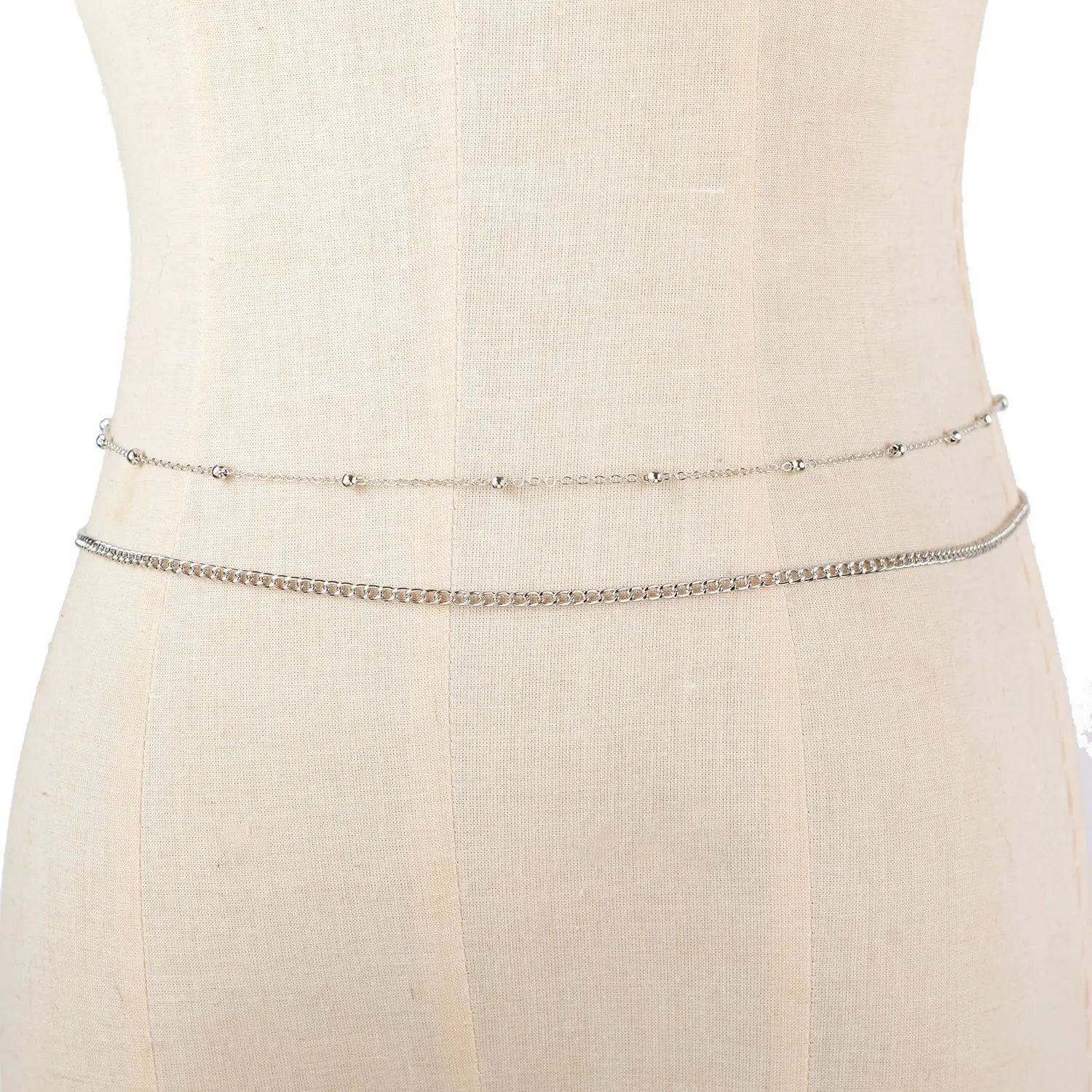 Double Circle Waist Chain
