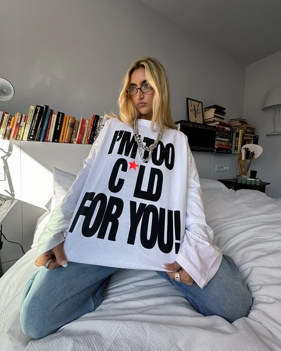 Vintage Jersey Long Sleeve T shirt - Planet Missy
