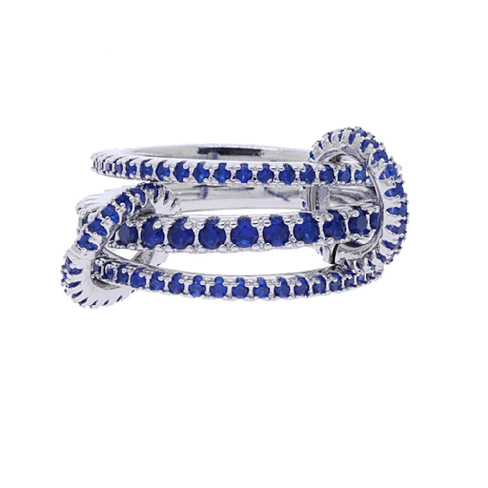 The Luxe Stacked Statement Ring