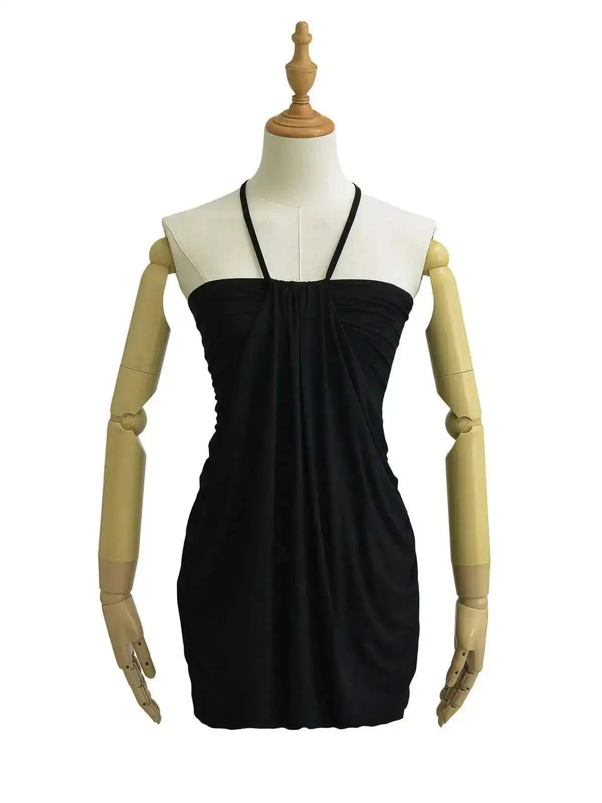 Lace Up Neck Wrap Top/Dress - Planet Missy