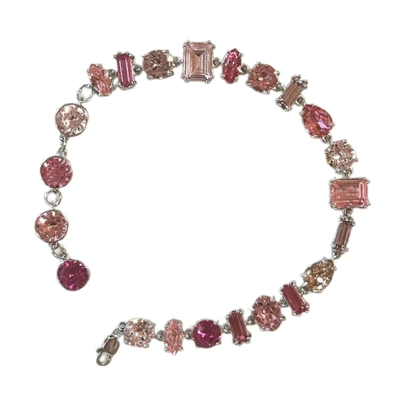 Pink Crystal Bangle