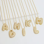 Foam Letter Necklace