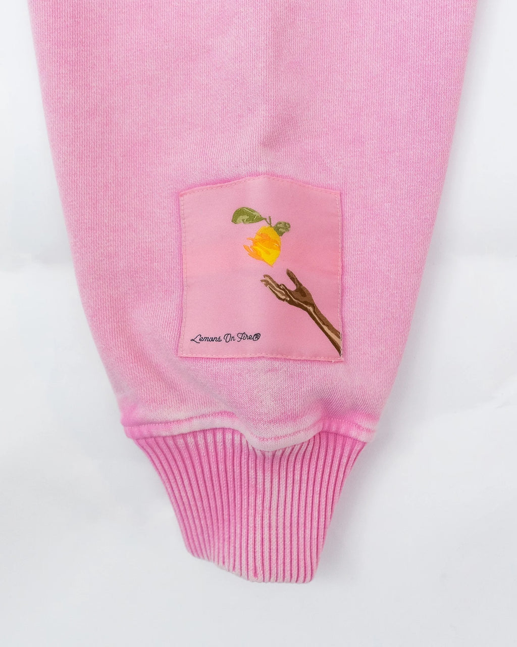 The Pink Flame Zip-Up Hoodie