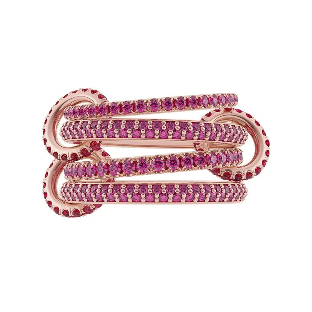 The Luxe Stacked Statement Ring