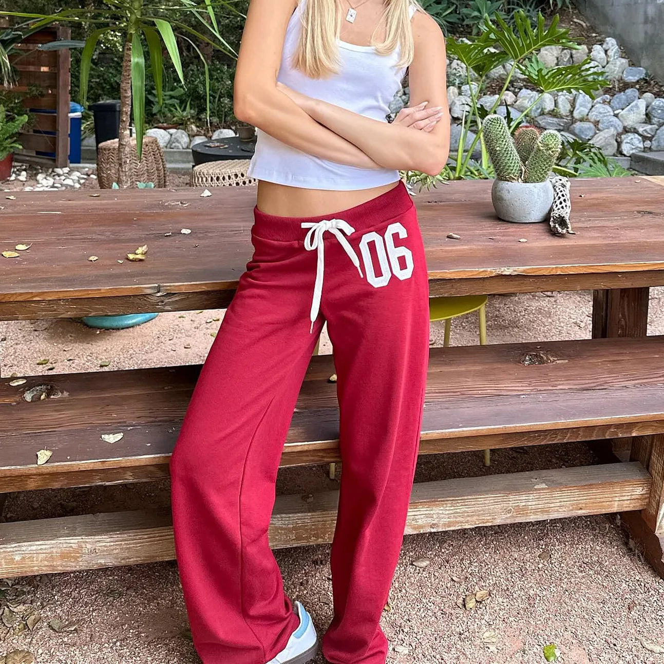 Straight Leg 06 Sweatpants - Planet Missy