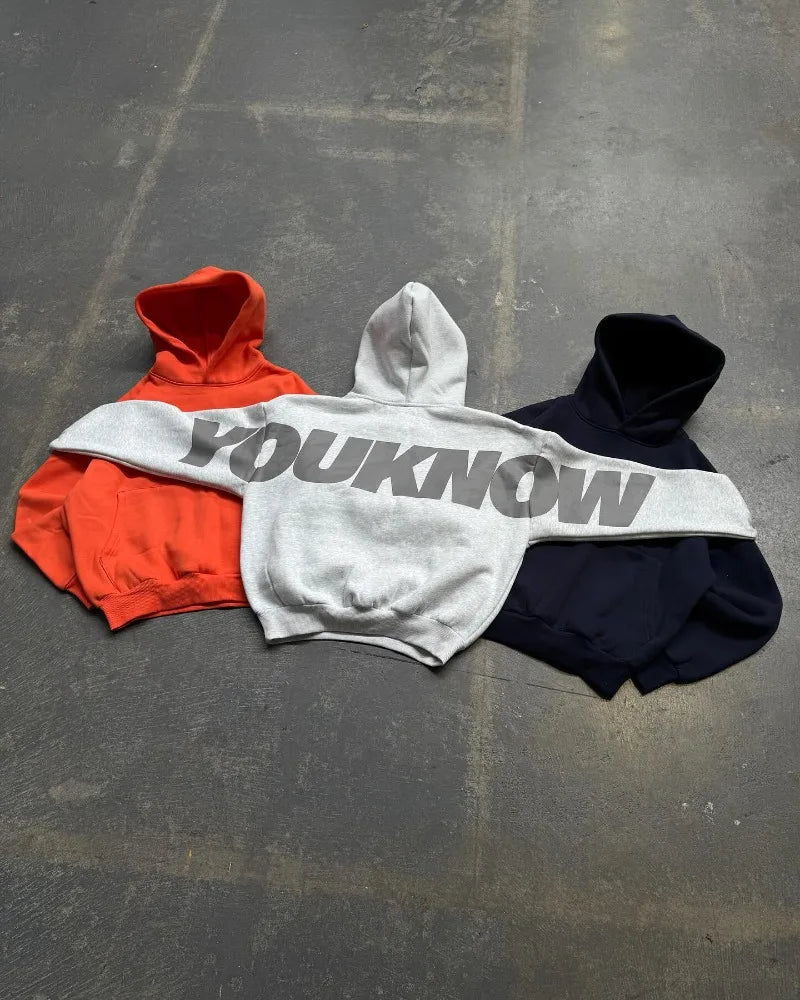 The You Know Oversized Hoodie - Planet Missy