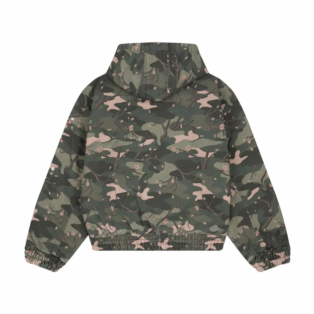 Floral Camo Hooded Jacket