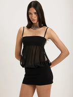 Spaghetti Strap Backless