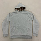 Plaid Print Loose Hoodie