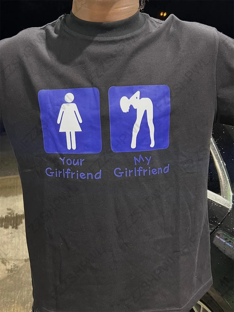 Girlfriend Graphic Tee - Planet Missy