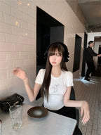 Y2K Angel Wings T Shirt