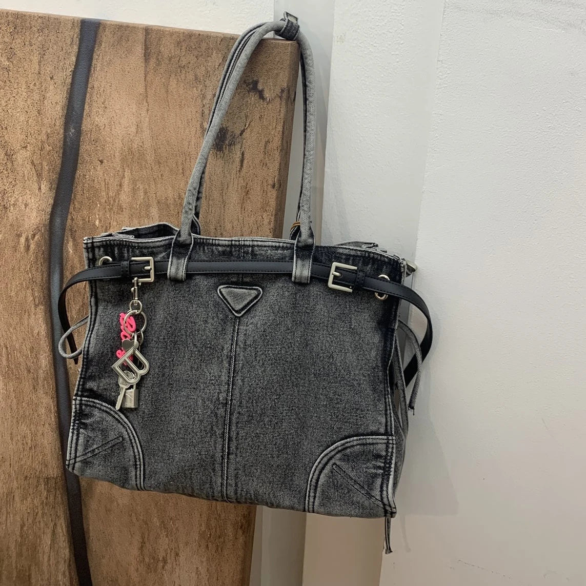 Denim Tote Bag