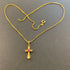 24K Gold Plating Cross Necklace
