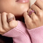 The Luxe Stacked Statement Ring