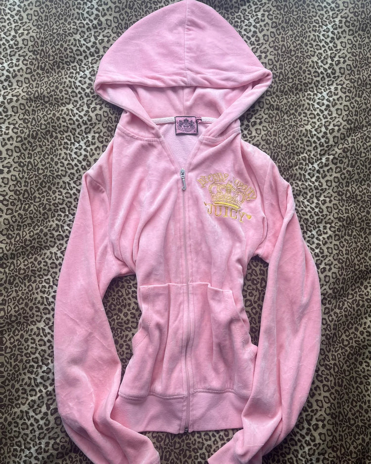 Pink Juicy Zip Up