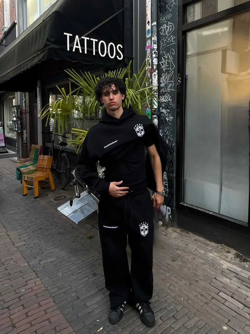 Shield Pattern Tracksuit - Planet Missy
