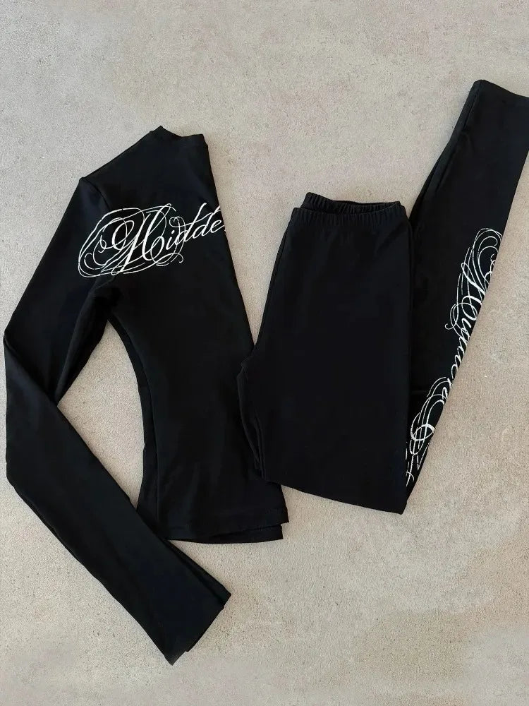 Stamping Printed Two Piece Set