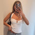 Pink Pleated Top
