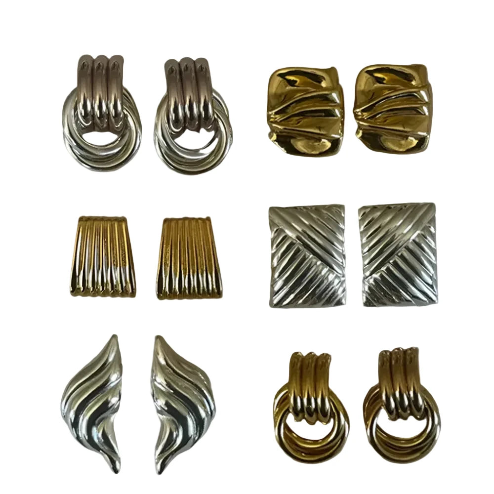 Gold Plated Stainless Earrings