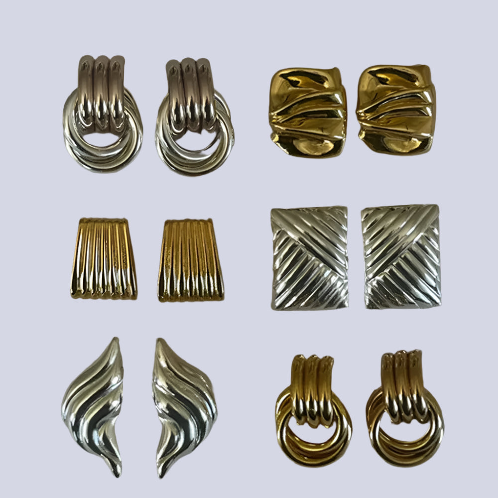 Gold Plated Stainless Earrings