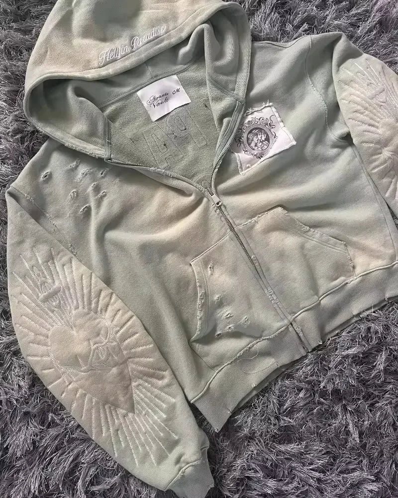 Embroidered Define Sweater