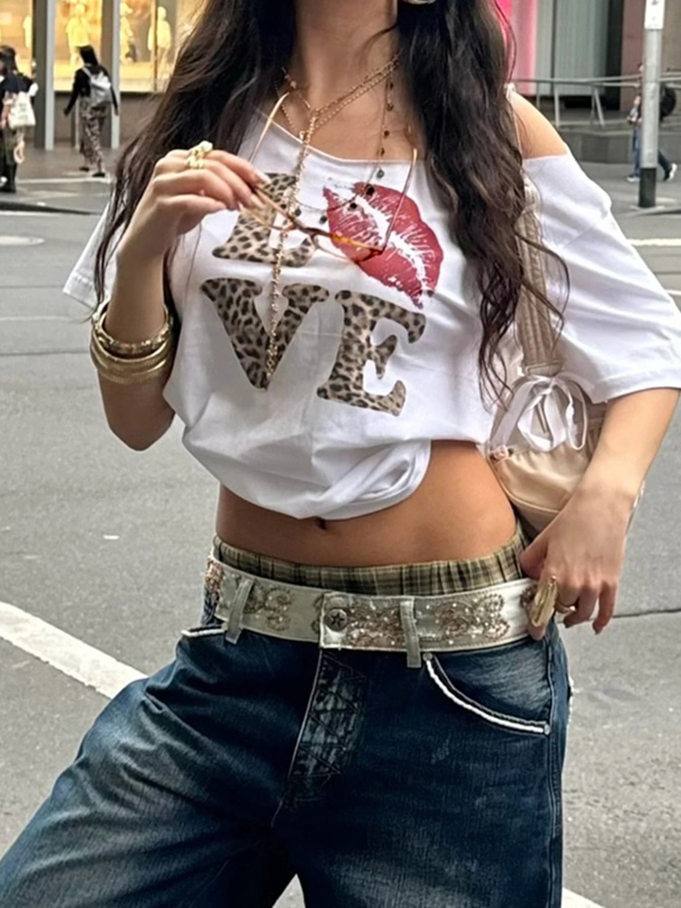 Love Off Shoulder Tee