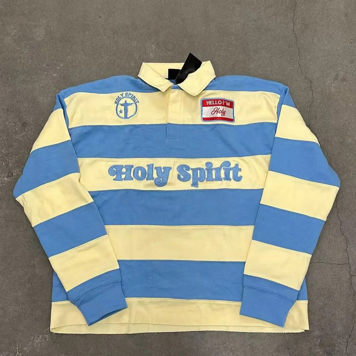Striped Retro Polo - Planet Missy