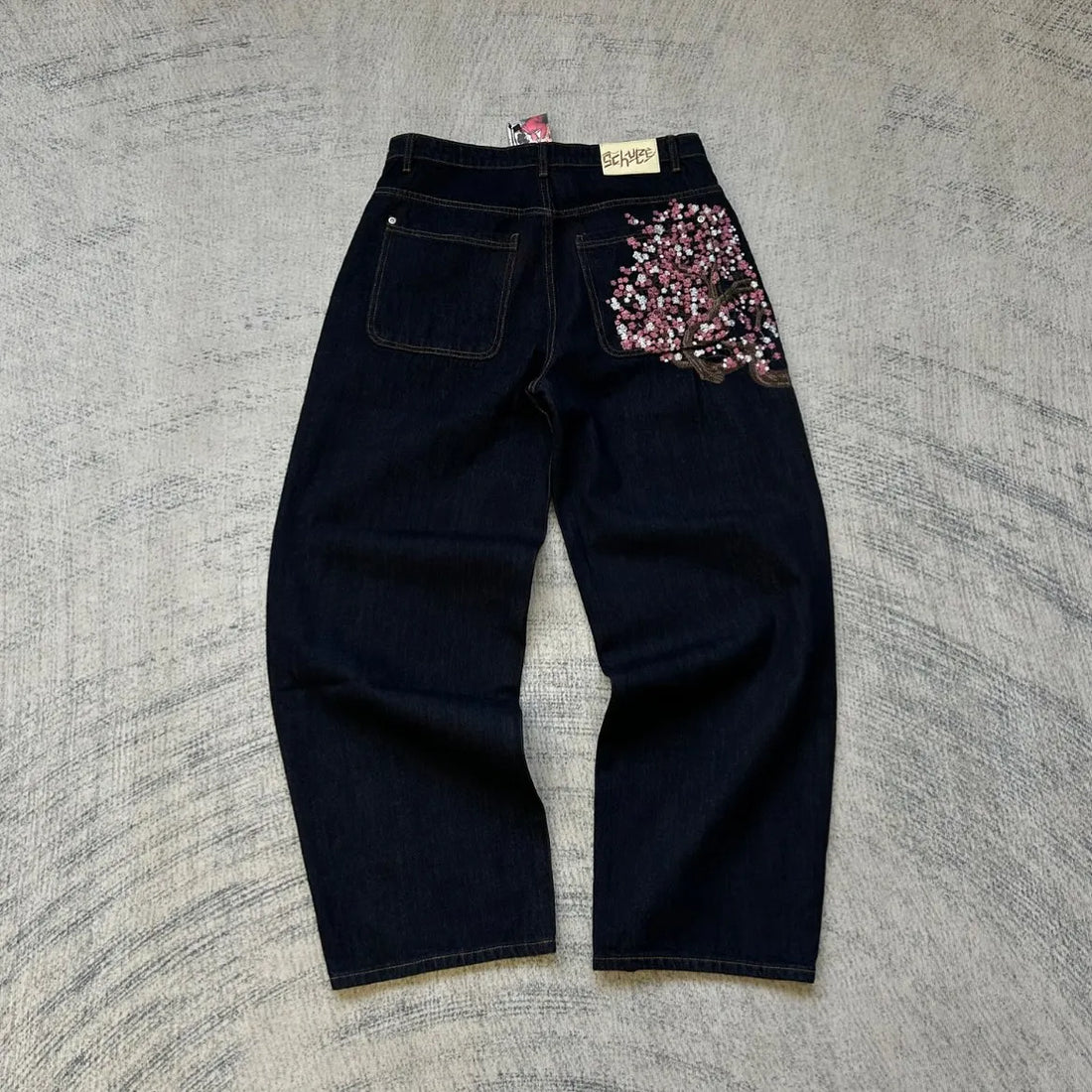 Cherry Blossom Jeans - Planet Missy