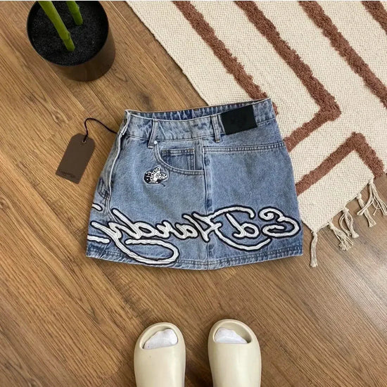 Ed Hardy Paint Mini Skirt
