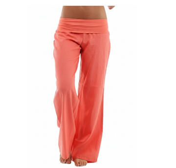 Wide-leg Yoga Pants - Planet Missy