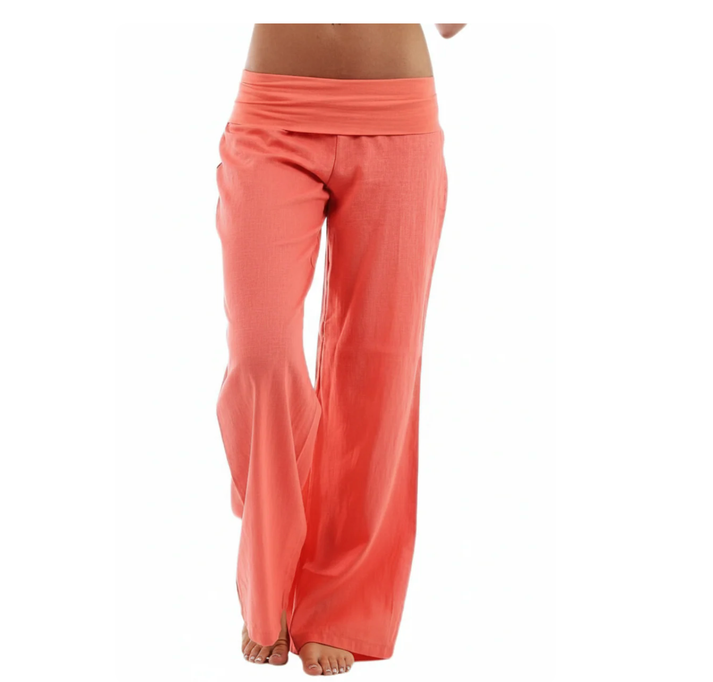 Wide-leg Yoga Pants - Planet Missy