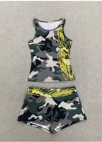 Camo Script Co-Ord Set - Planet Missy