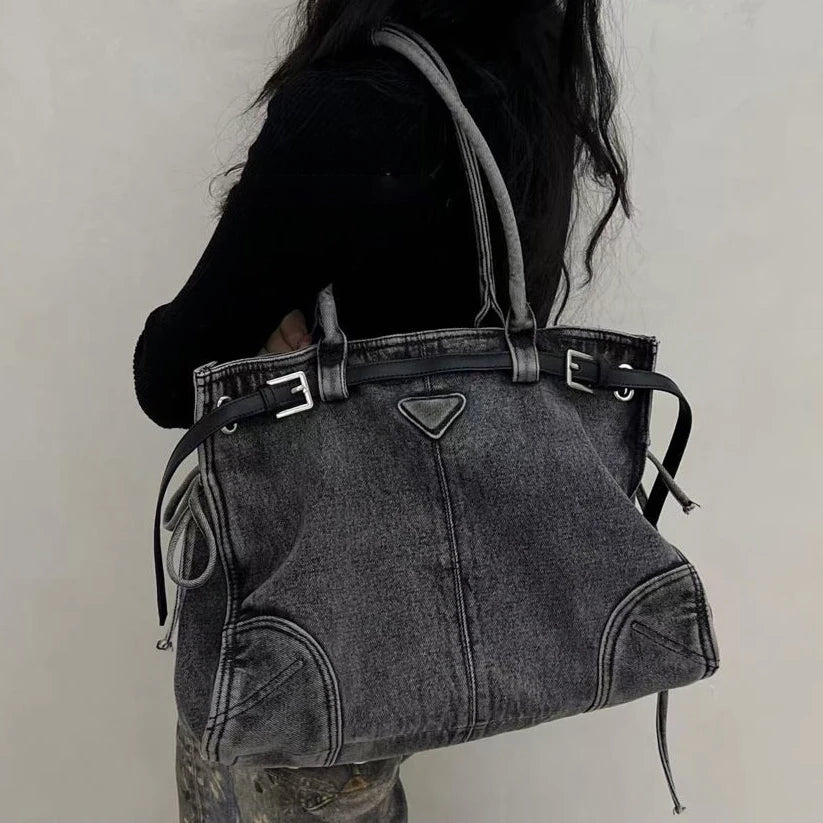 Denim Tote Bag