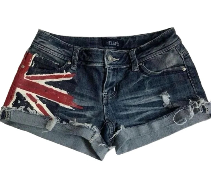 Britain Denim Shorts