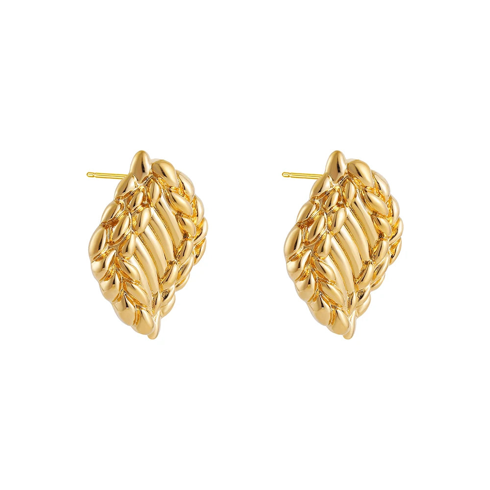 Gold Plated Stainless Earrings
