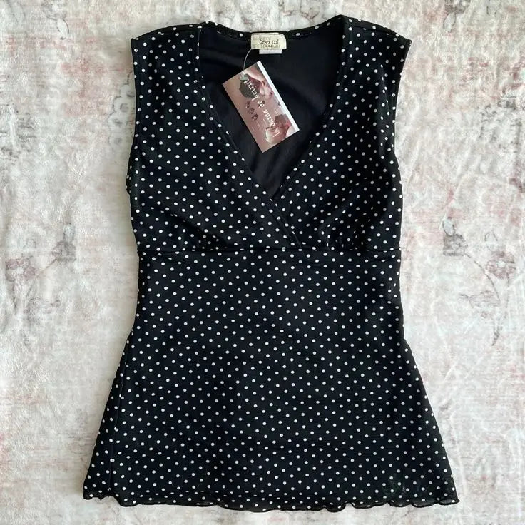 The Dottie Wrap Top