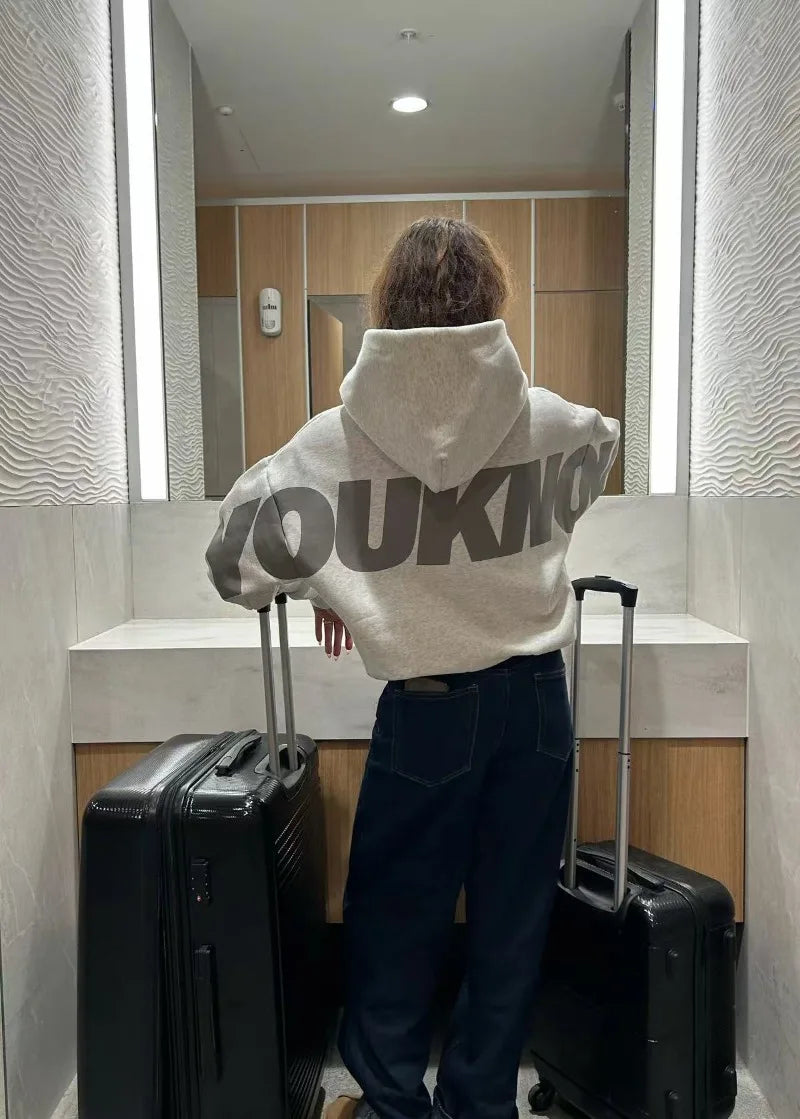 The You Know Oversized Hoodie - Planet Missy