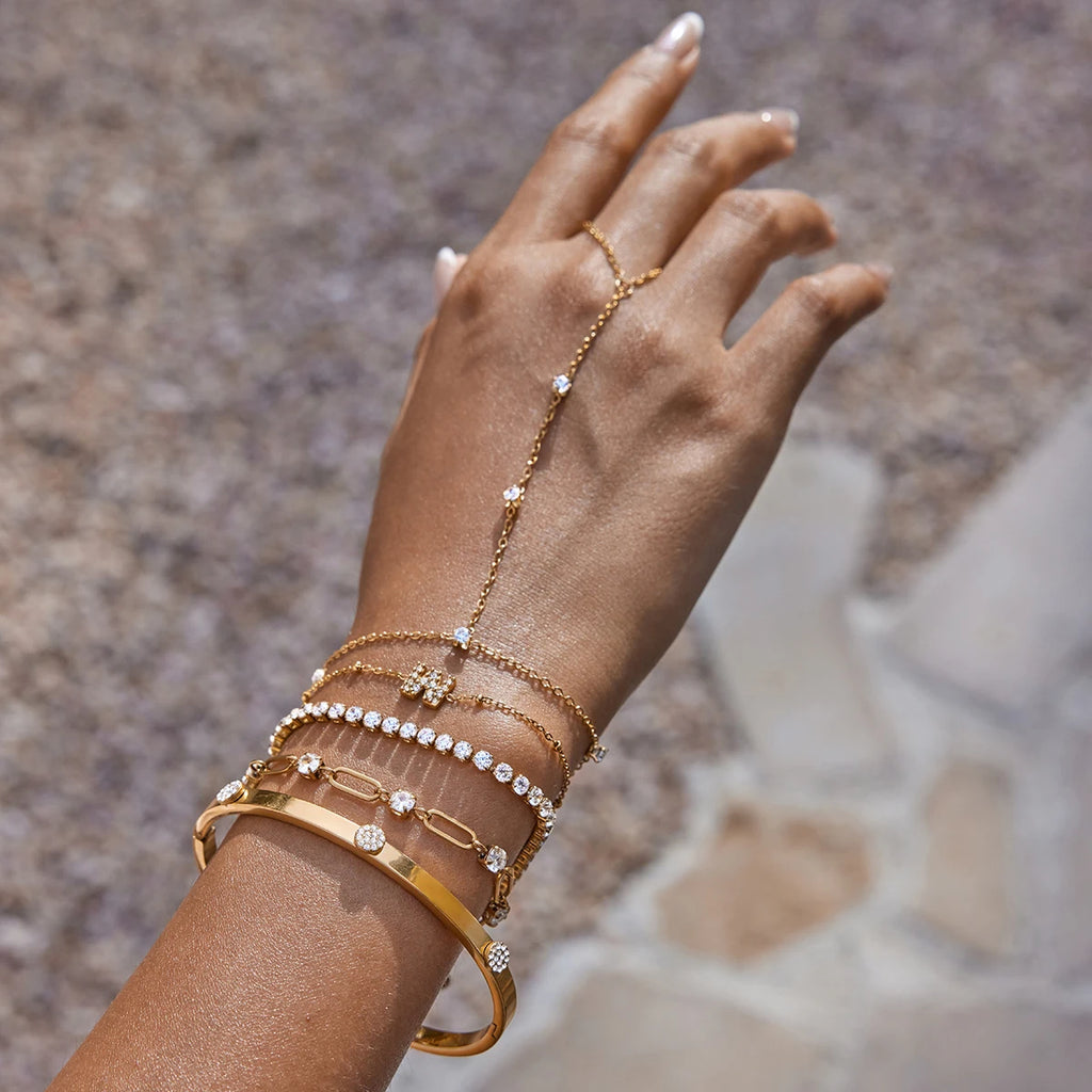 18K Gold Color Plated Stainless Steel Chain